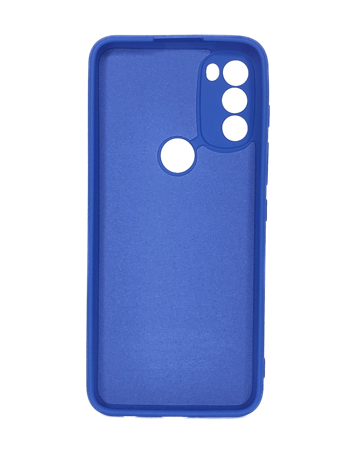 Protectores para celular  para Motorola  Moto G71 5G Funda de silicona con felpa Azul